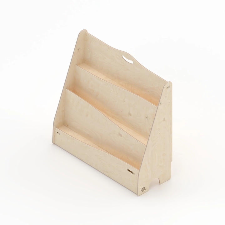 Wfk libreria montessori naturale, mobili Montessori in legno per l'apprendimento e il gioco, Il Pianeta delle Idee